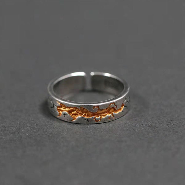 WorldNorse Vintage Burning Fire Ring - image 2