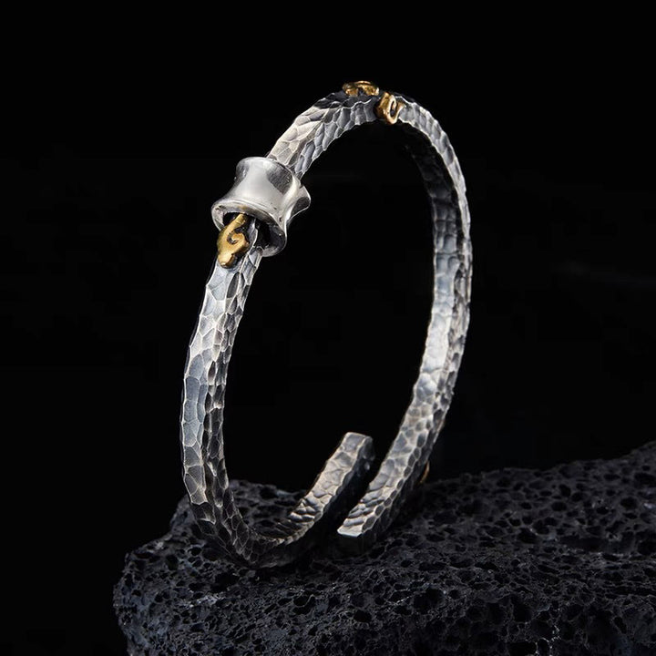 WorldNorse Vintage Hammered Texture Bracelet - Bracelet - image 0
