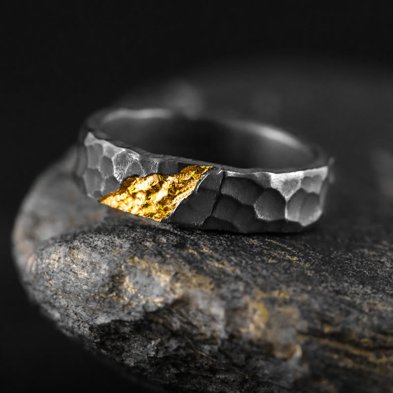 WorldNorse 999 Sterling Silver Moonlit Mountain Ring - image 4