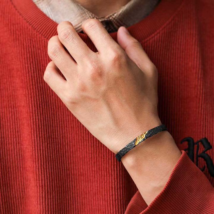 WorldNorse 999 Sterling Silver Moonlit Mountain Bracelet - image 2