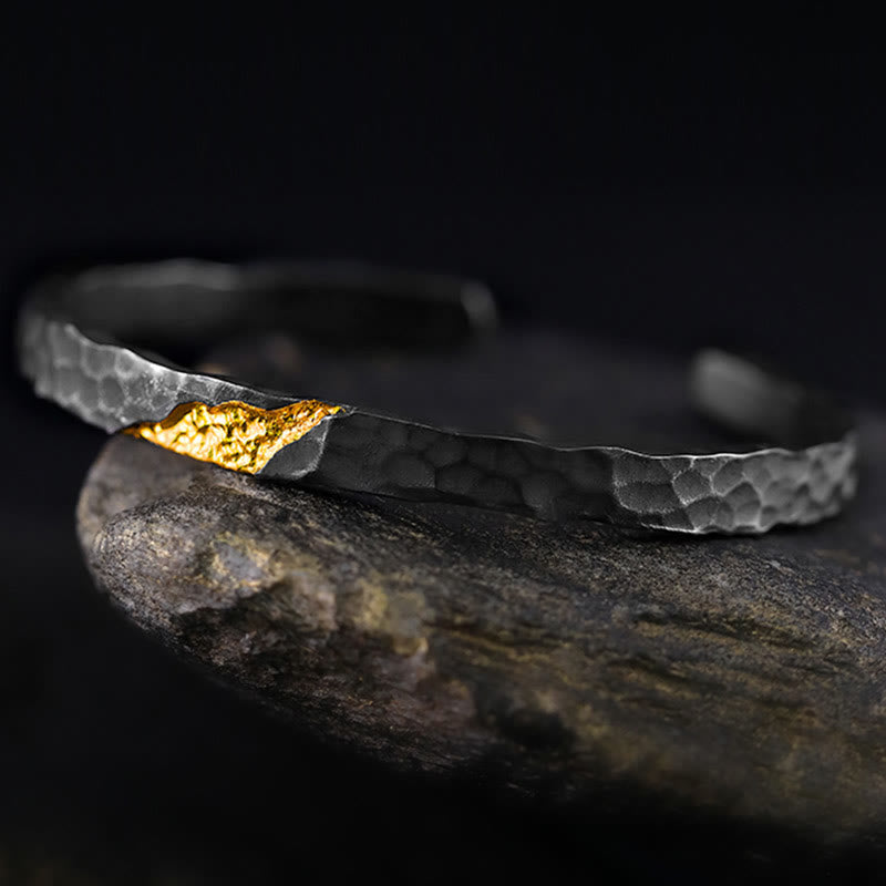 WorldNorse 999 Sterling Silver Moonlit Mountain Bracelet - image 4