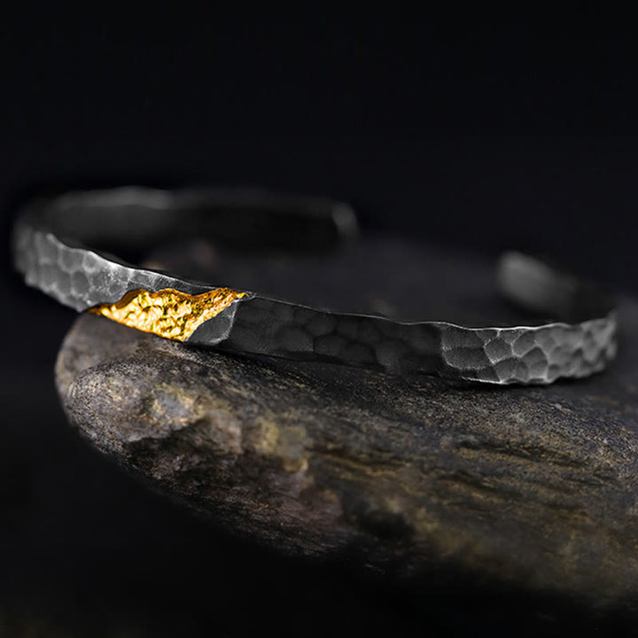 WorldNorse 999 Sterling Silver Moonlit Mountain Bracelet - image 4
