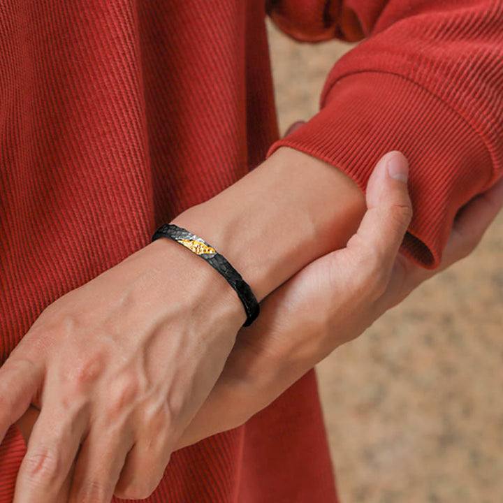 WorldNorse 999 Sterling Silver Moonlit Mountain Bracelet - image 5