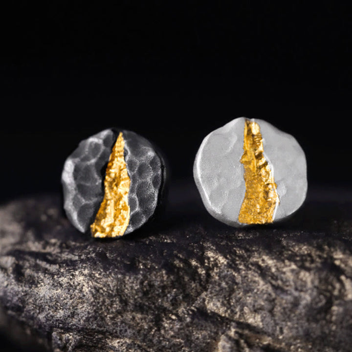 WorldNorse 999 Sterling Silver Moonlit Mountain Earrings - image 7