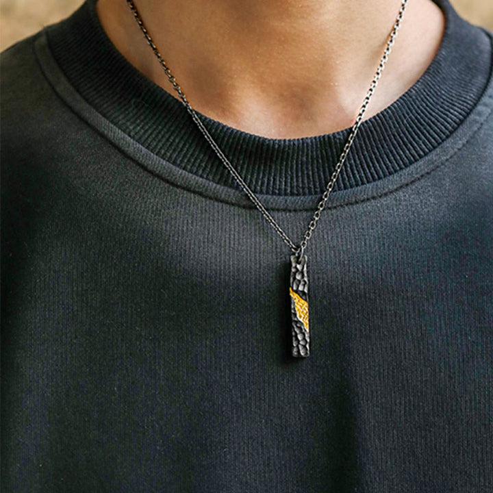 WorldNorse Handcrafted 999 Silver Moonlit Mountain Necklace - image 3