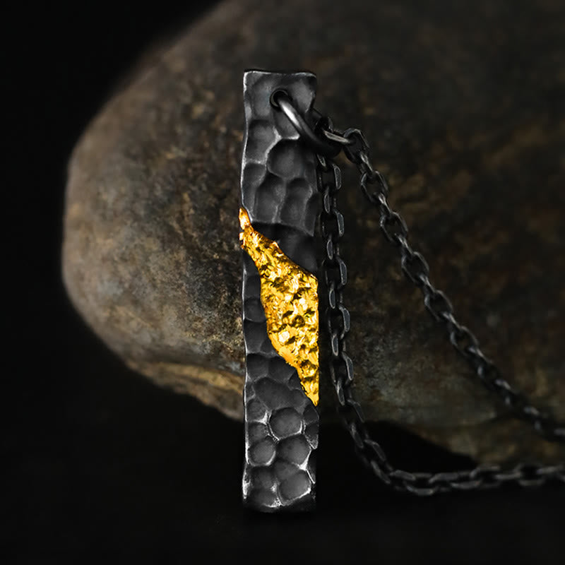 WorldNorse 999 Sterling Silver Moonlit Mountain Necklace - image 7