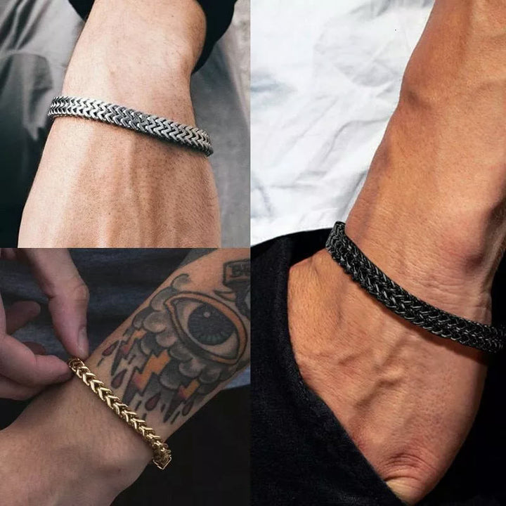 WorldNorse Stainless Steel Wheat Bracelet - image 13