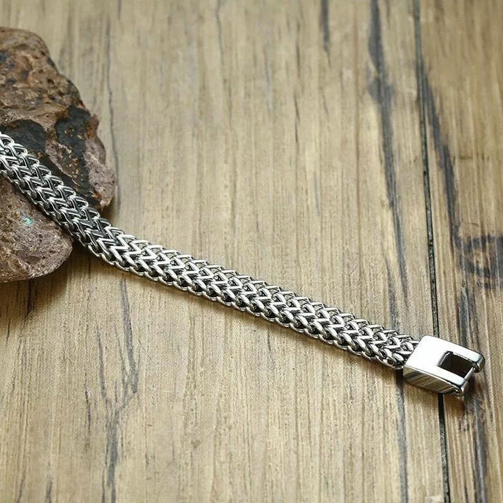 WorldNorse Stainless Steel Wheat Bracelet - image 11