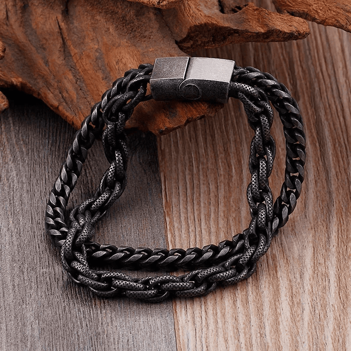 WorldNorse Heavy Chain Link Stainless Steel Bracelet - image 2