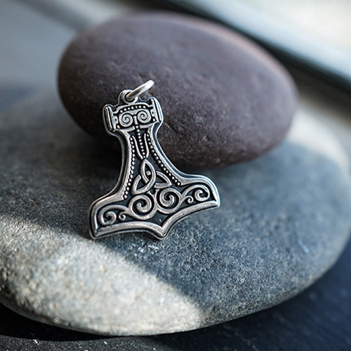 WorldNorse Handcrafted 999 Silver Mjolnir Necklace - image 5