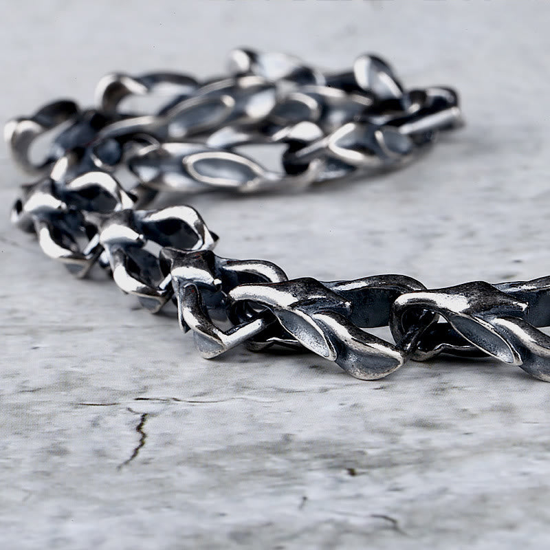 WorldNorse 925 Sterling Silver Spine Bracelet - image 1