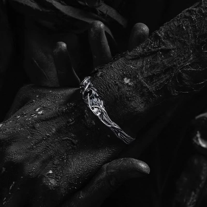 WorldNorse Dark Leaf Branch Bracelet - image 3