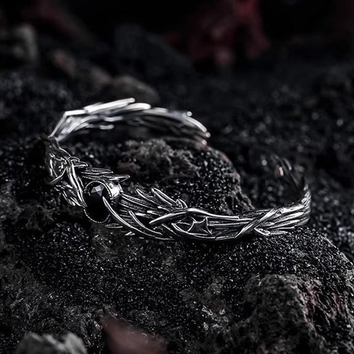 WorldNorse Dark Leaf Branch Bracelet - image 2