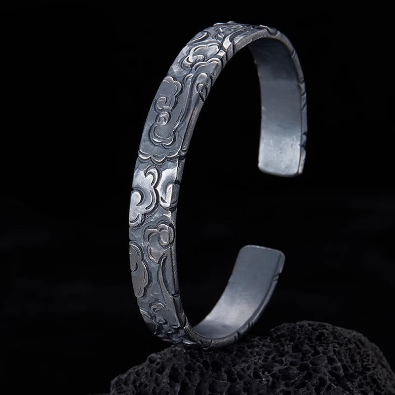 WorldNorse Engraved Cloud Pattern Bracelet - Bracelet - image 0