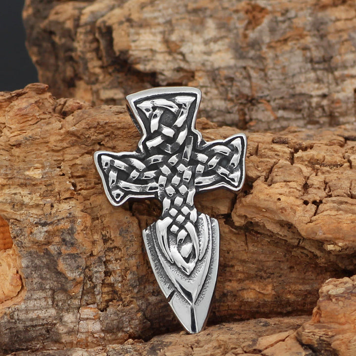 WorldNorse Celtic Knot Sword Necklace - image 5