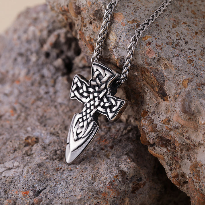 WorldNorse Celtic Knot Sword Necklace - image 7