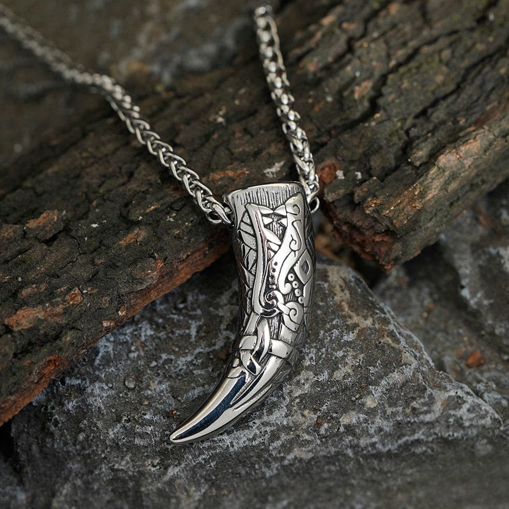 WorldNorse Wolf Tooth Of Fenrir Necklace - Necklace - image 0