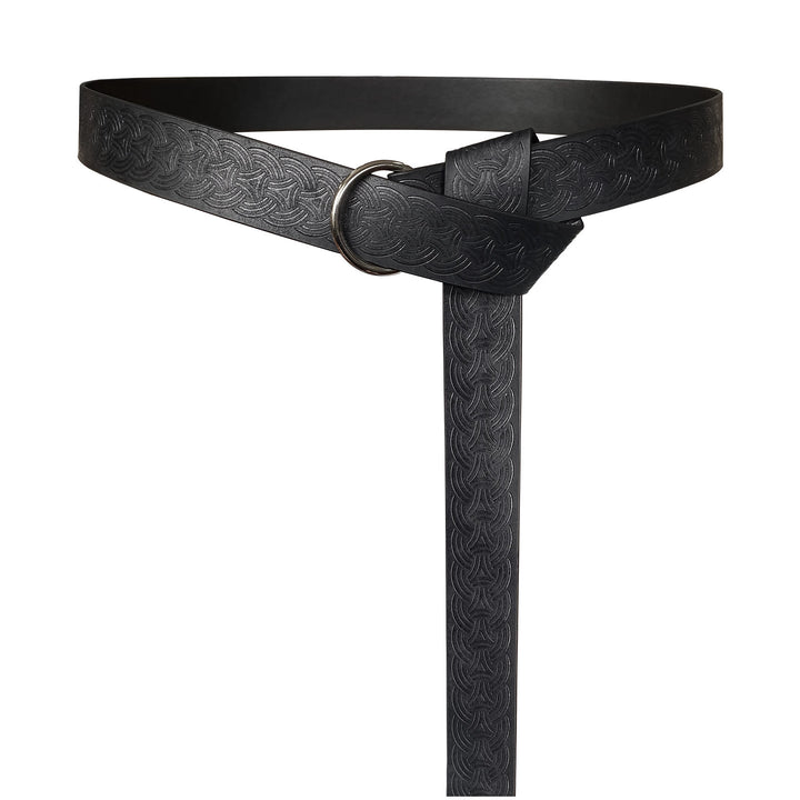 WorldNorse Vintage Embossed Leather Belt