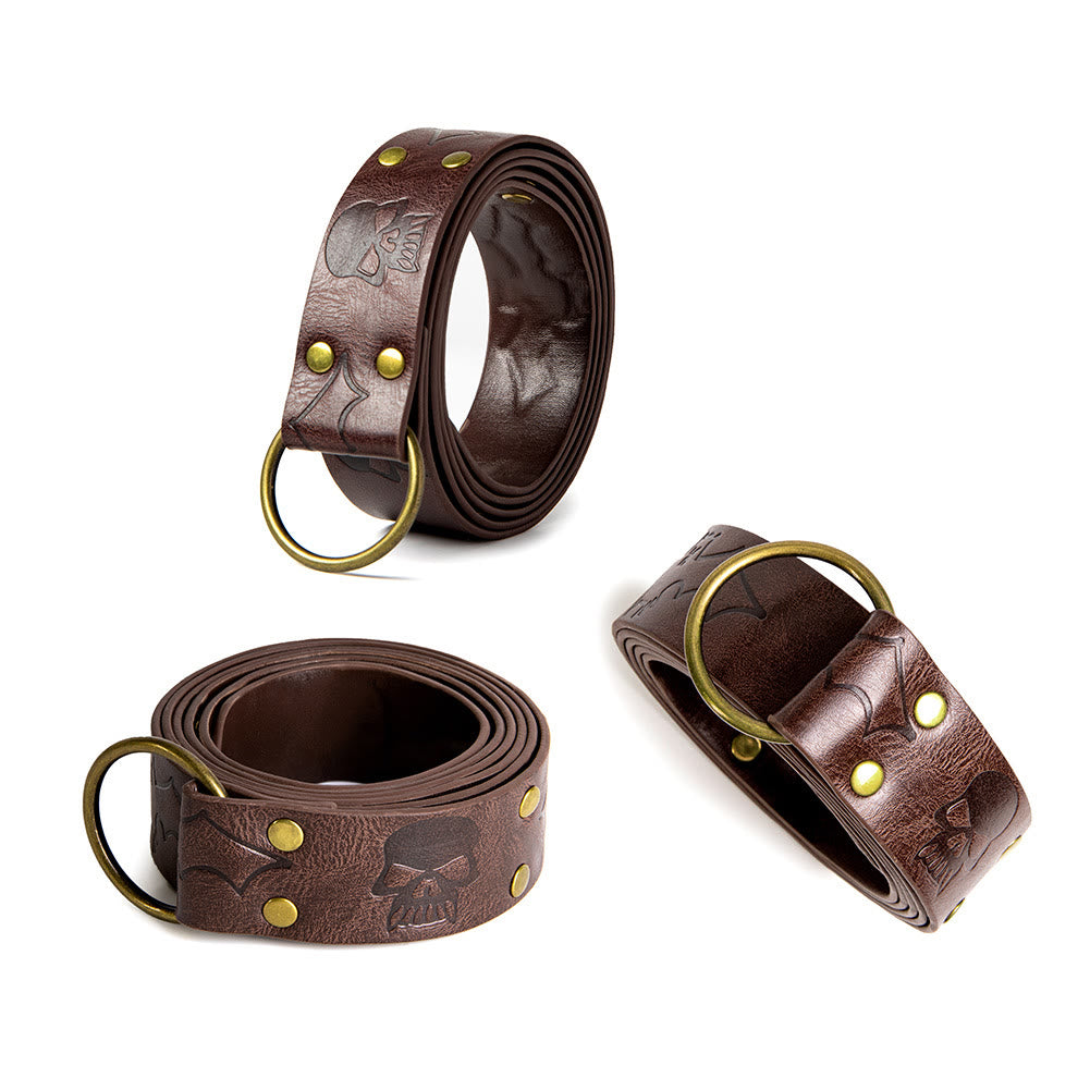 WorldNorse Gothic Demon Skeleton Adventurer Belt