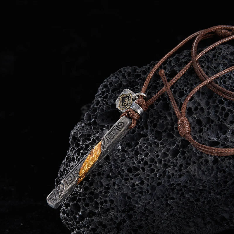 WorldNorse Prophet's Amulet Fire Necklace - image 4