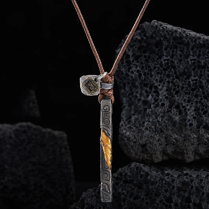 WorldNorse Prophet's Amulet Fire Necklace - image 3
