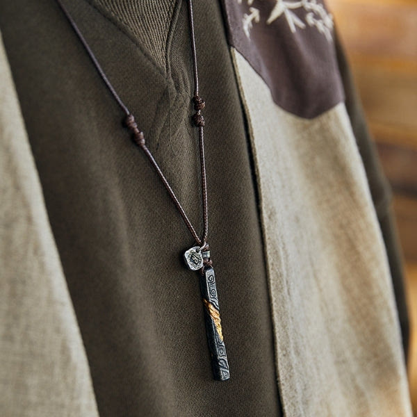 WorldNorse Prophet's Amulet Fire Necklace - image 2