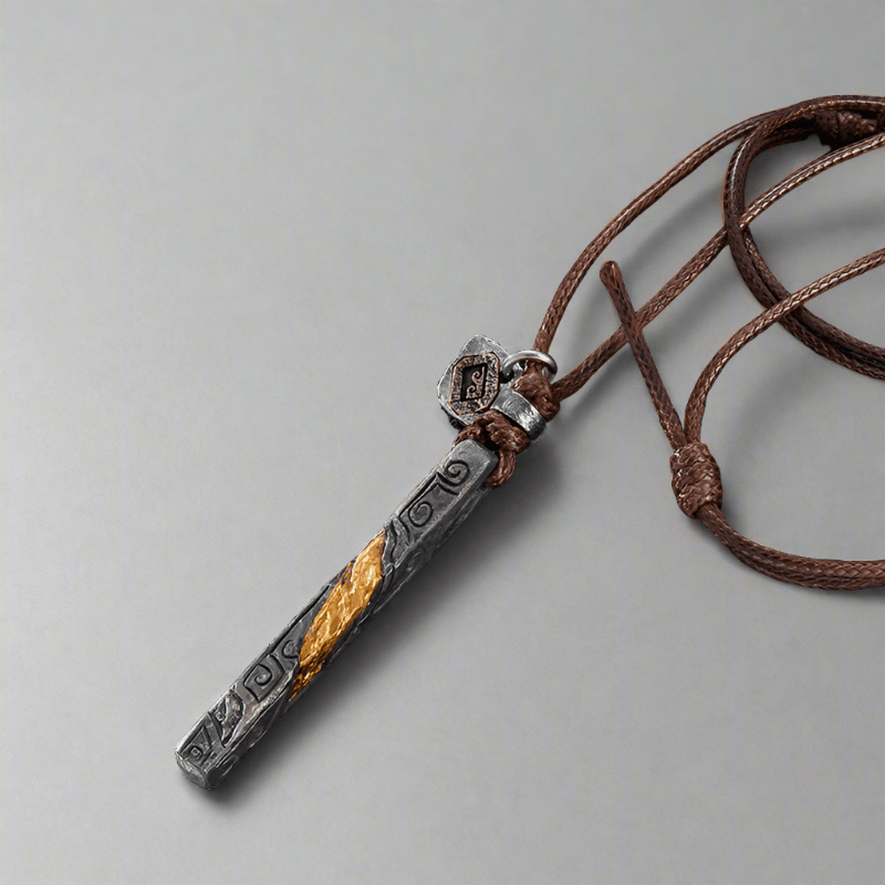 WorldNorse Prophet's Amulet Fire Necklace - image 5