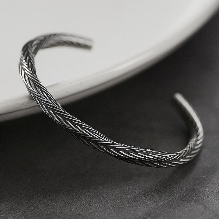 WorldNorse Viking Wheat Lines Vintage Bracelet - image 2