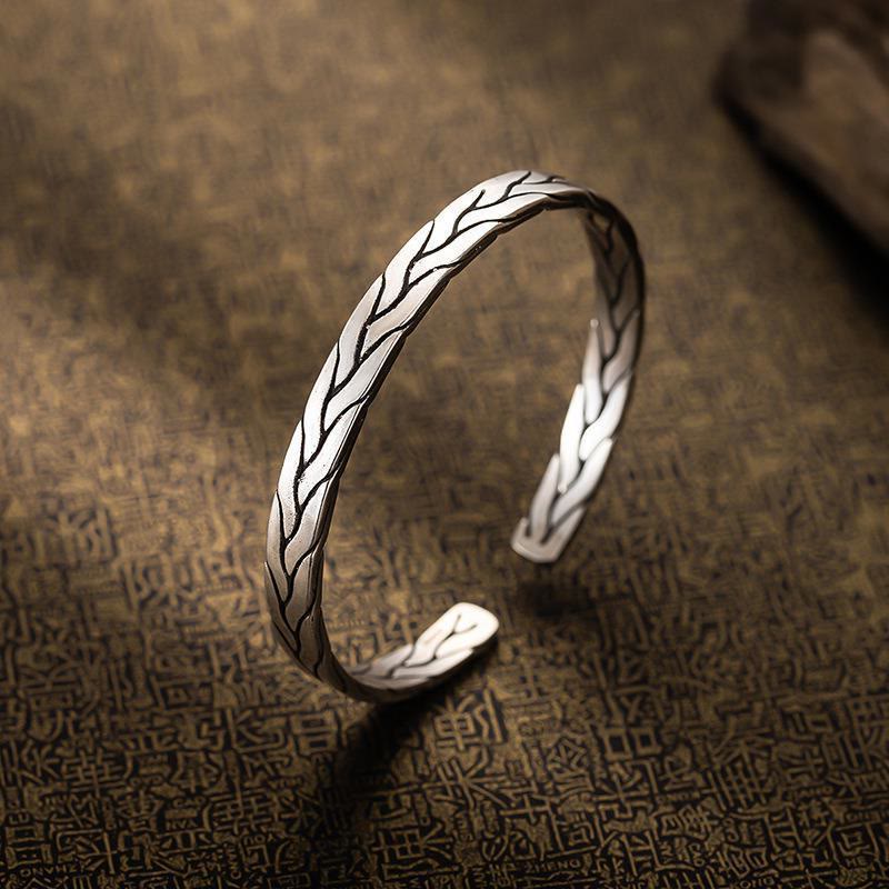 WorldNorse Retro Braided Interwoven Bracelet - image 3