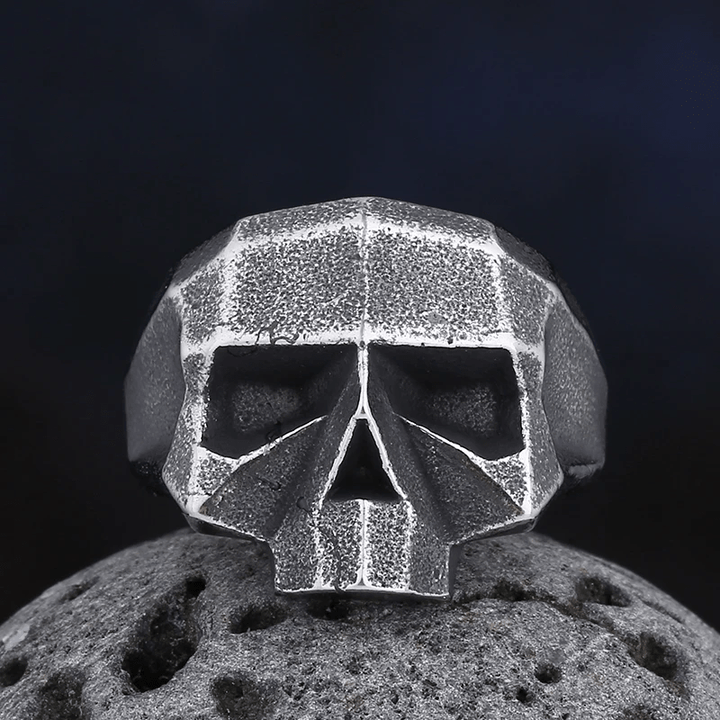 WorldNorse Hard Unique Design Skull Ring