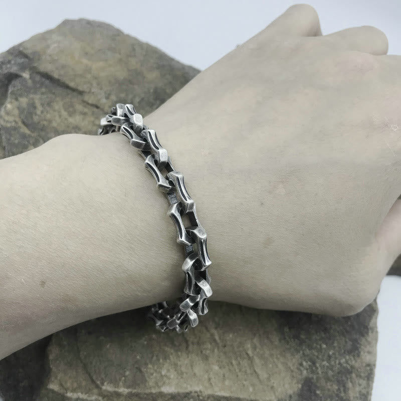 WorldNorse Unique Interlocking Link Chain Bracelet  - image 1