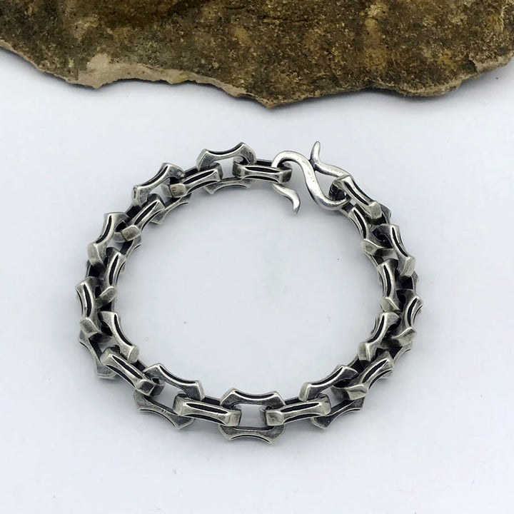 WorldNorse Unique Interlocking Link Chain Bracelet  - image 10