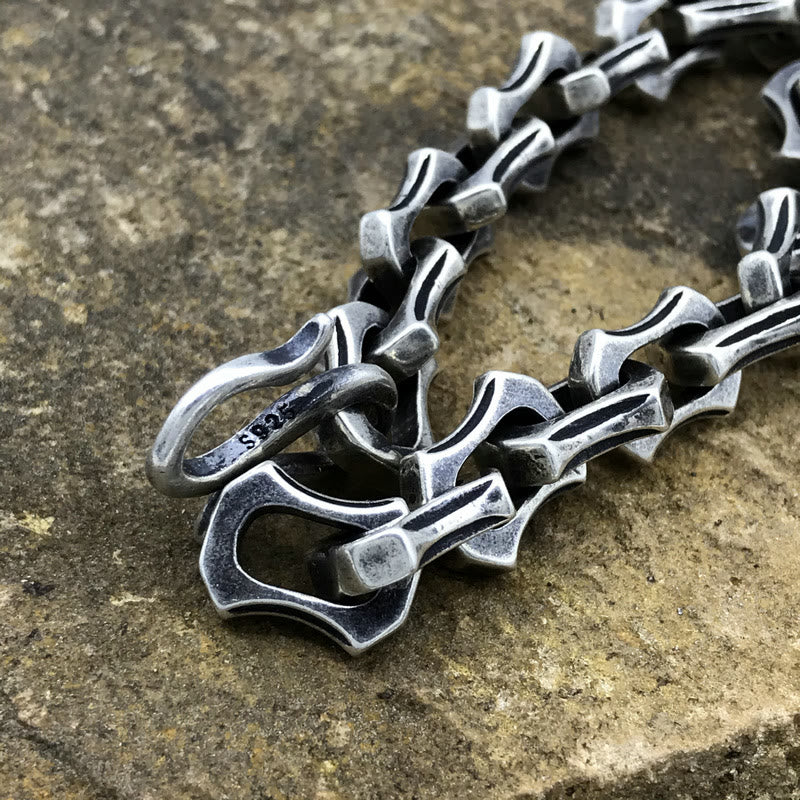 WorldNorse Unique Interlocking Link Chain Bracelet  - image 4