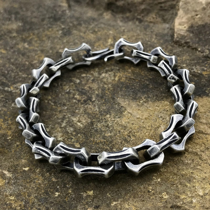 WorldNorse Unique Interlocking Link Chain Bracelet  - image 2