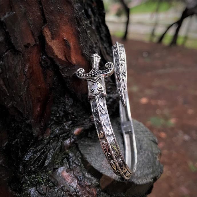 WorldNorse Retro Sword Stainless Steel Bracelet - image 5