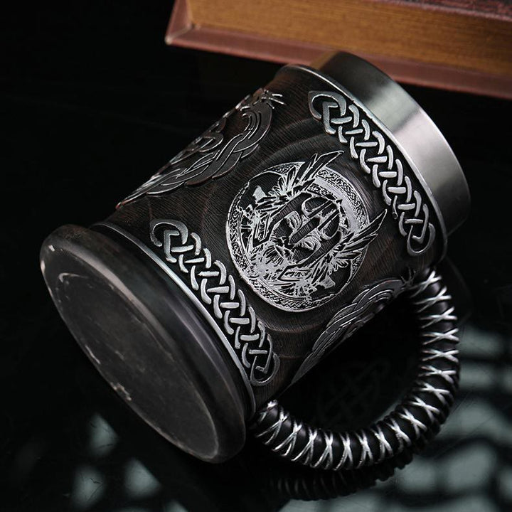 WorldNorse Viking Thor And Odin Celtic Knot Mug - image 5