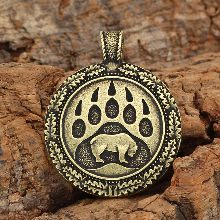 WorldNorse Viking Bear Paw Two Sided Necklace - image 4