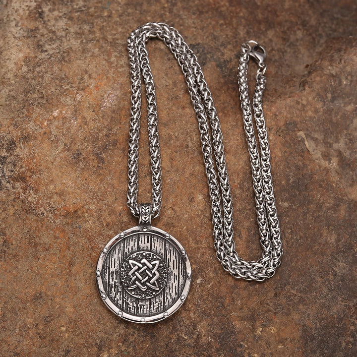WorldNorse Viking Round Shield Necklace - image 2
