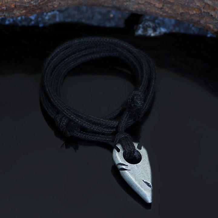 WorldNorse Unique Retro Arrowhead Necklace - image 4