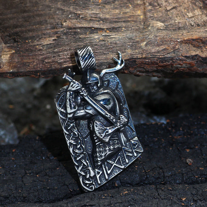 WorldNorse  Celtic Knot Rune Axe Necklace - image 3