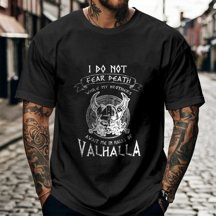 WorldNorse Do Not Fear Death Valhalla T-shirt - image 5