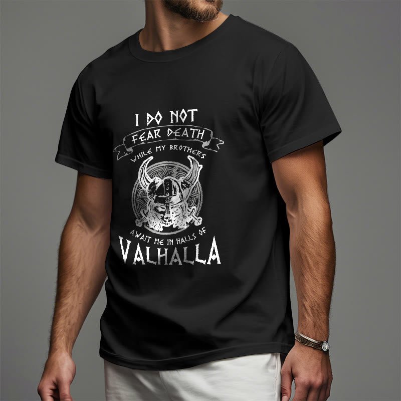 WorldNorse Do Not Fear Death Valhalla T-shirt - image 3