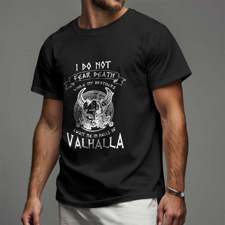 WorldNorse Do Not Fear Death Valhalla T-shirt - image 3