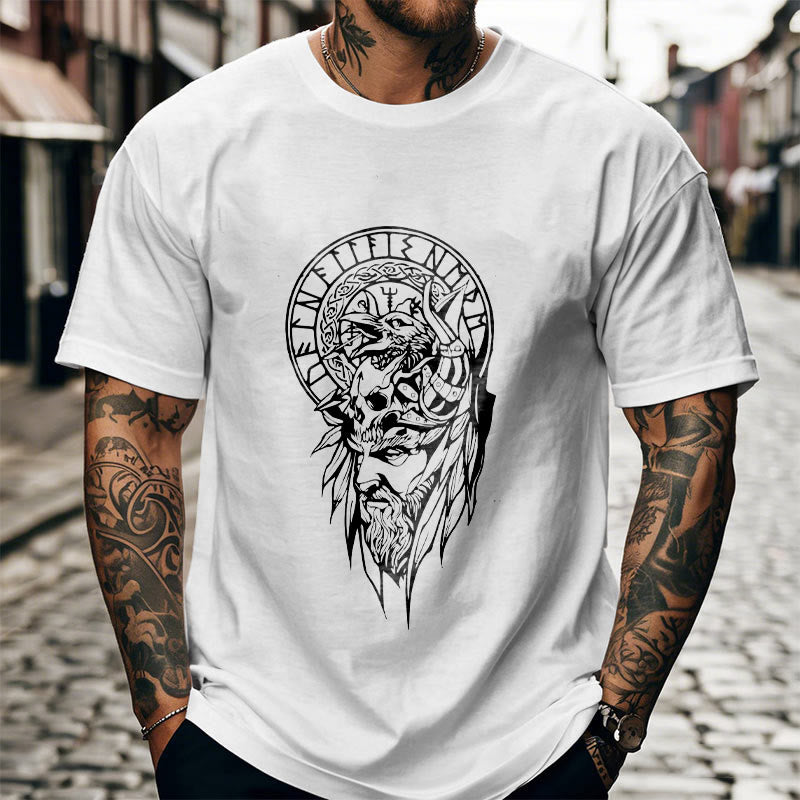 WorldNorse Vegvisir Wolve Celtic T-shirt - image 14