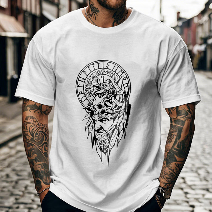 WorldNorse Vegvisir Wolve Celtic T-shirt - image 14