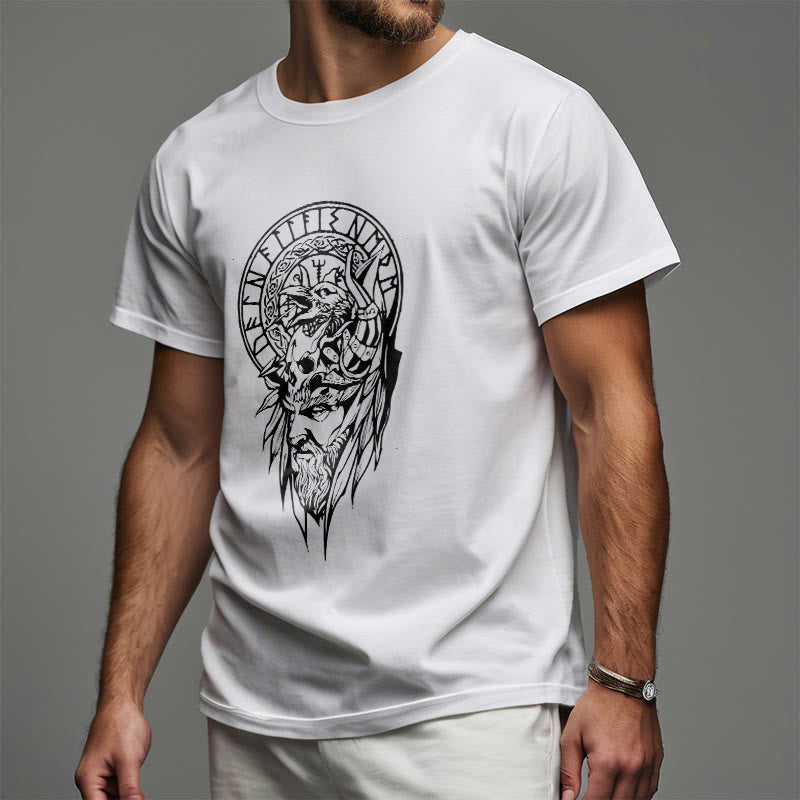 WorldNorse Vegvisir Wolve Celtic T-shirt - image 12