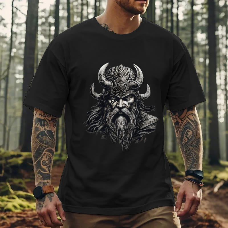 WorldNorse Odin King Viking God Warrior T-shirt - image 4