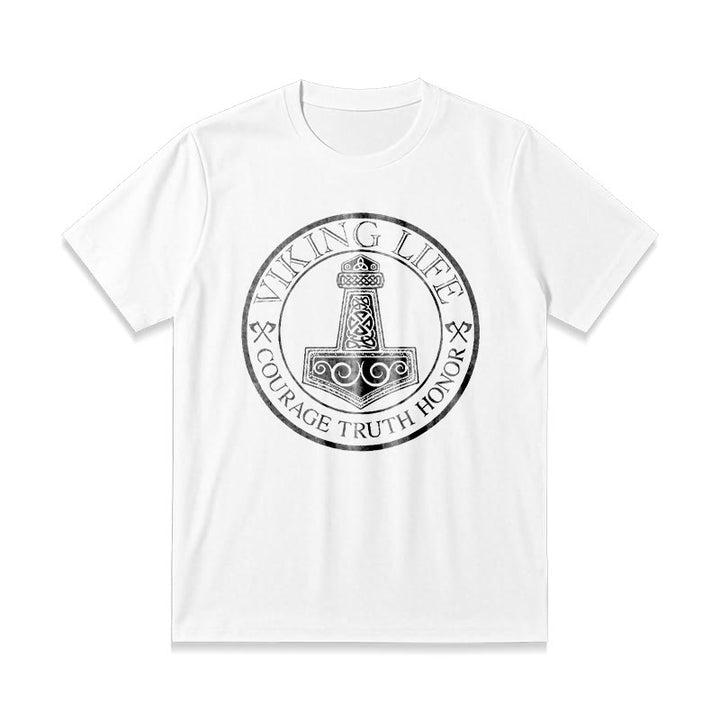 WorldNorse Viking Honor Thor's Hammer T-shirt - image 11