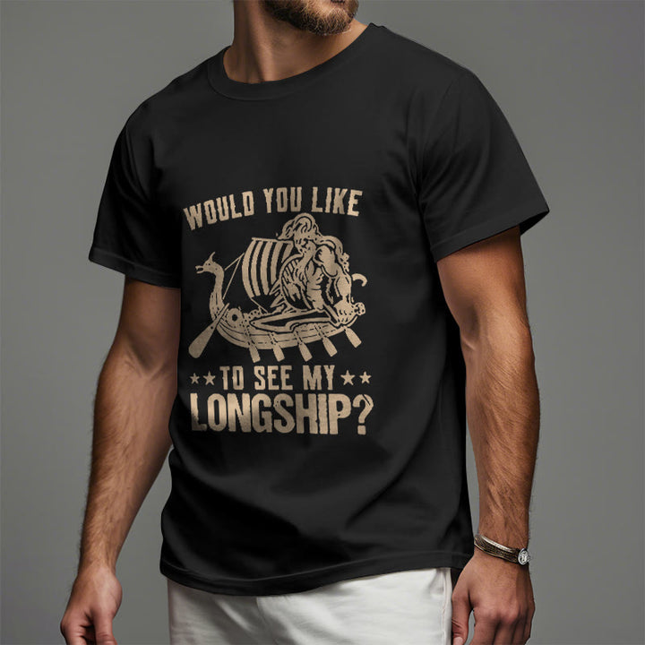 WorldNorse My Longship Viking Life T-shirt - image 3