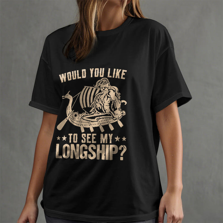 WorldNorse My Longship Viking Life T-shirt - image 6